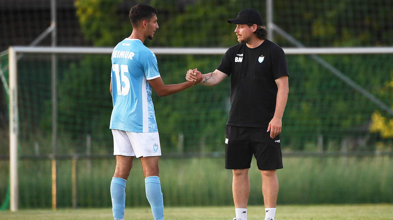 Benedetto Muzzicato (r.): "Profi bist du erst, wenn auch dein Kopf mitspielt" © imago