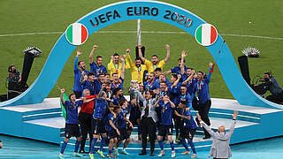 Italien jubelt: Zweiter EM-Titel durch einen Finalsieg gegen England © Getty Images