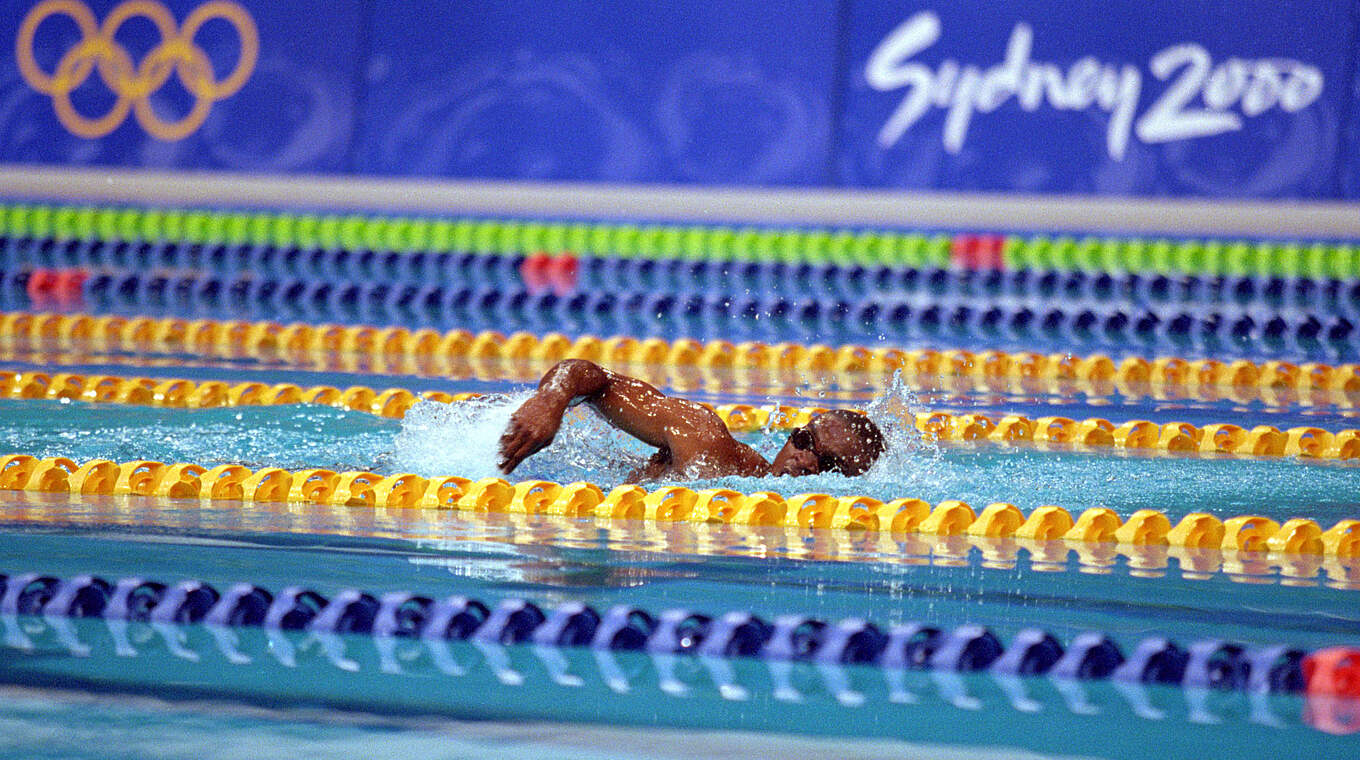 Symbol für Olympia: Eric Moussambani trotzte 2000 in Sydney allen Widrigkeiten © Getty Images