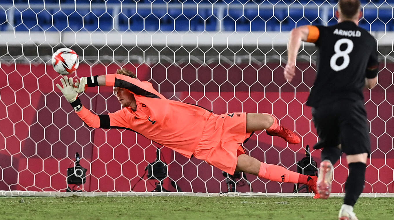 Florian Müller a longtemps permis à son équipe de rester dans la partie. © Getty Images