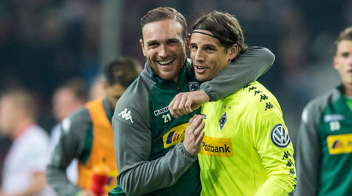 Sippel (left) on Yann Sommer: “We’re almost telepathic between each other.” © Getty Images