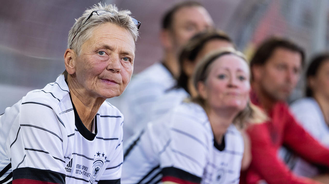 Pionierin Petra Landers: "Das Fest heute hat der Fußball gebraucht" © 2021 Getty Images