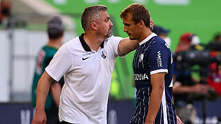 Im Spiel in Wolfsburg Rot gesehen: Robert Tesche (r.) vom VfL Bochum © Getty Images