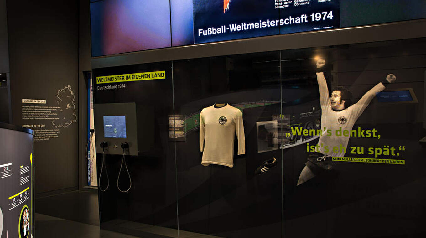 Zu Gerd Müllers Tod: Fußballmuseum gedenkt mit besonderen Ausstellungsstücken  © Deutsches Fußballmuseum