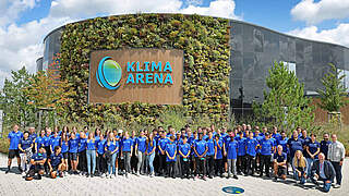 Besuch von etwa 60 Jugendlichen: Die KLIMA ARENA Sinsheim © Carsten Kobow