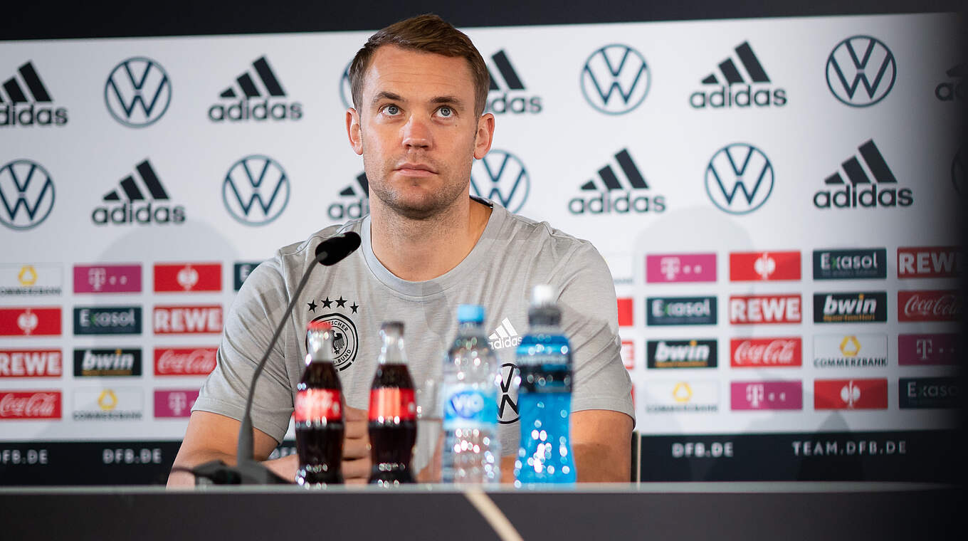 Manuel Neuer: "The fans should be excited to see the national team." © GES/Markus Gilliar
