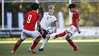 Kein Sieger: Die U 16-Junioren Deutschlands und Österreichs trennen sich 3:3 © GettyImages