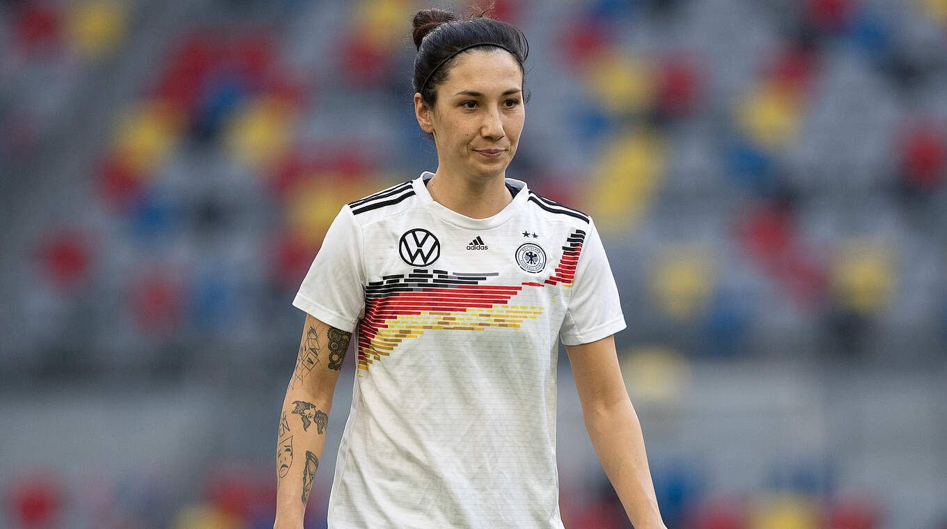 Sara Doorsoun has been ruled out through injury. © Thomas Böcker/DFB