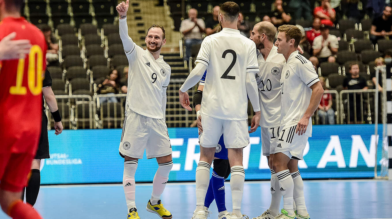 Sieg im Testspiel gegen Wales: Die deutsche Futsal-Nationalmannschaft © Getty Images