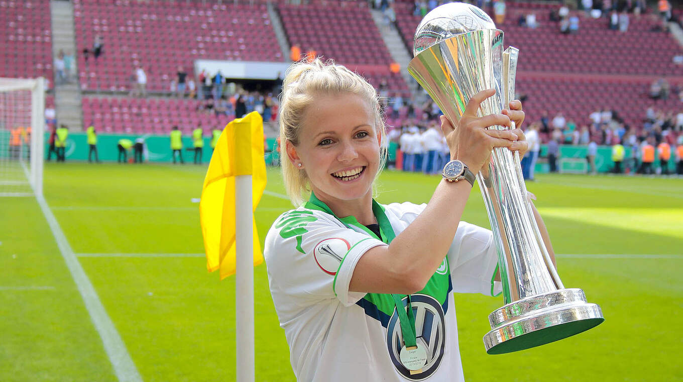 Viermal Pokalsiegerin mit dem VfL Wolfsburg und FC Bayern München: Julia Simic © Imago