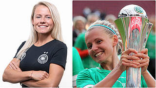 Ermittelt die Paarungen im Achtelfinale um den DFB-Pokal der Frauen: Julia Simic © Imago