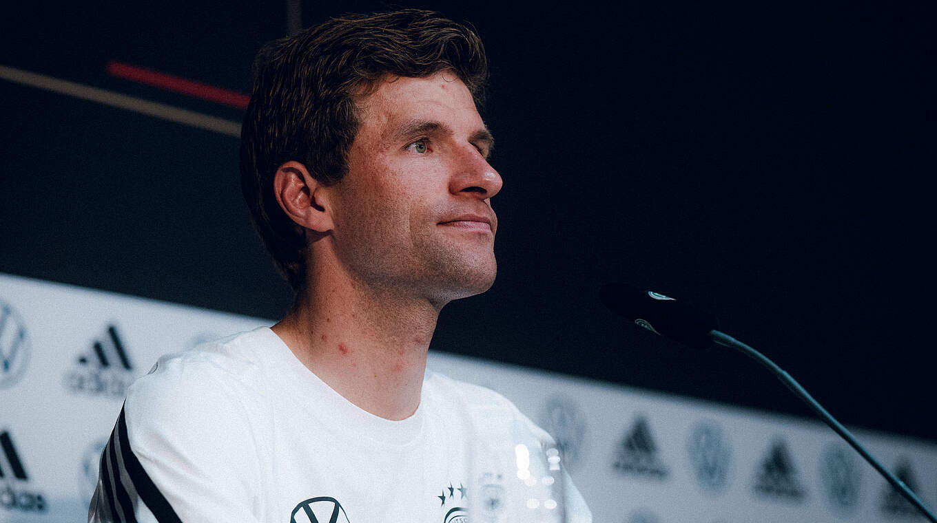 Thomas Müller: "Ein neuer Trainer hat eine Auftakteuphorie, wir sind ein Teil davon" © Philipp Reinhard