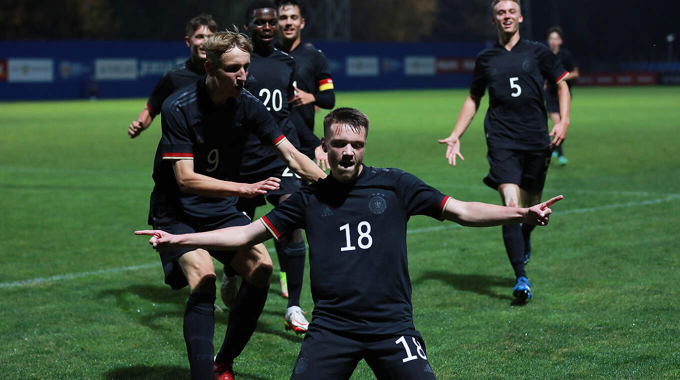 Es geht um den Gruppensieg: Die U 17-Junioren wollen auch gegen Russland jubeln © Getty Images