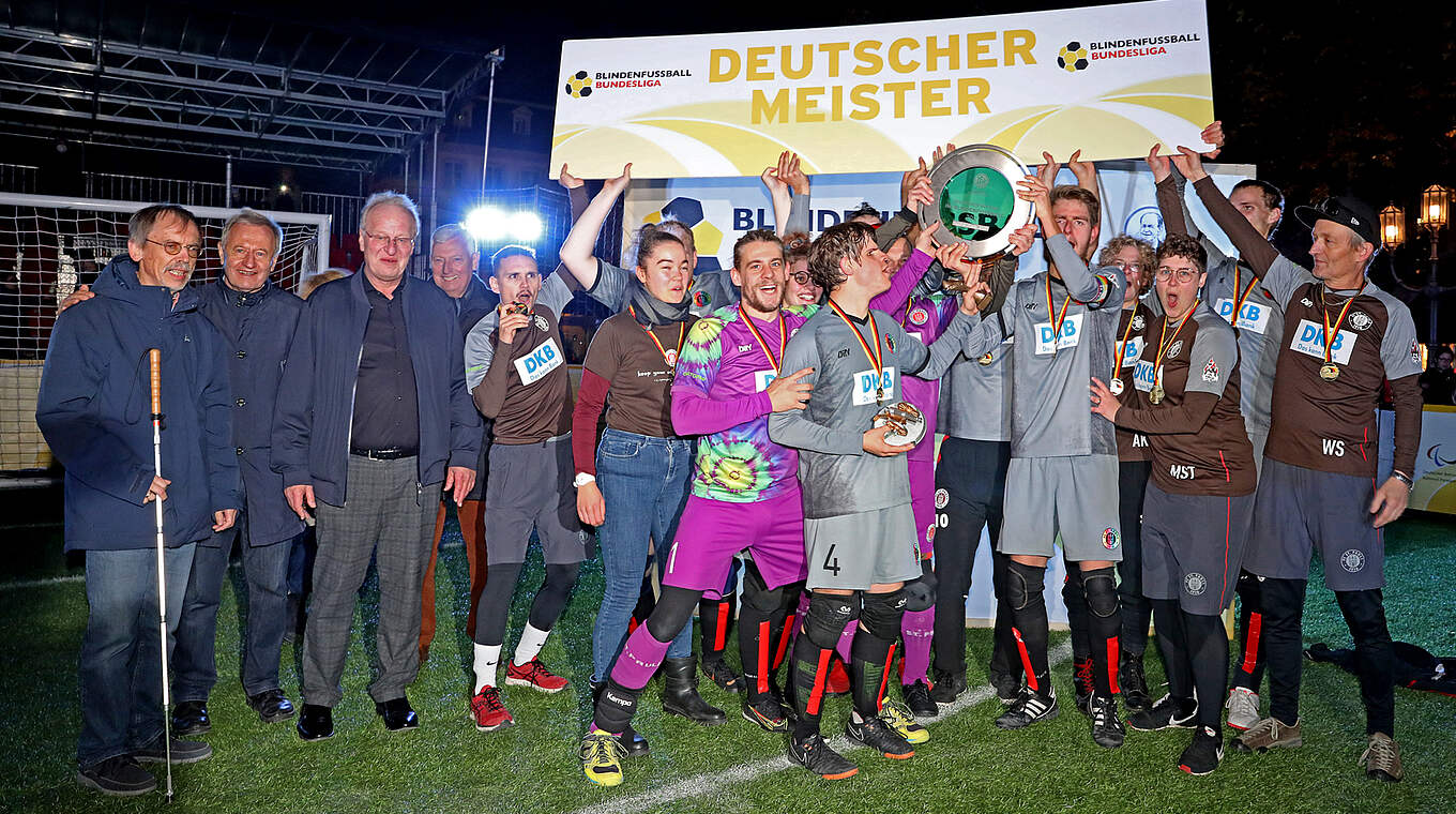 "Wir empfinden eine gewisse Genugtuung": Wolf Schmidt (r.) und der FC St. Pauli © Carsten Kobow/ DFB-Stiftung Sepp Herberger