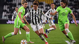 Gruppe bleibt offen: Kein Sieger zwischen Juventus und Wolfsburg © AFP/Getty Images
