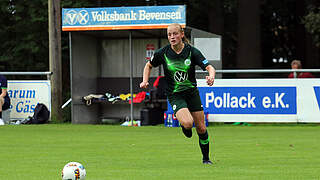 Erzielt kurz vor Schluss den Wolfsburger Ausgleich: Tessa Blumenberg © imagp