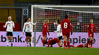 Jubelstimmung bei den DFB-Frauen: Überzeugender Sieg gegen die Türkei © Martin Rose/Getty Images