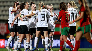 Victory in Faro: Germany women keep perfect record © 