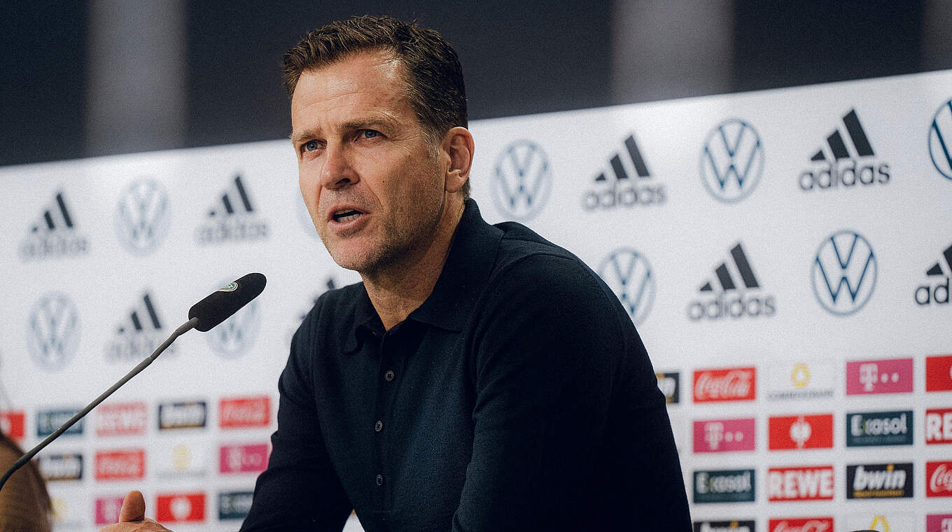 Bierhoff: "Auch wenn noch längst nicht alles gut ist, hat sich bereits viel verbessert" © Philipp Reinhard