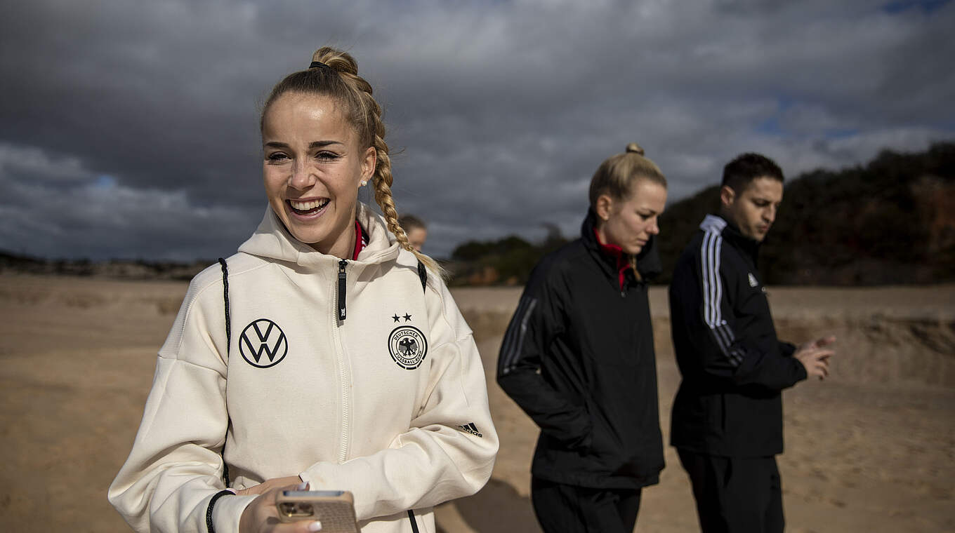 Giulia Gwinn: "Ich werde alles tun, um bei der EURO dabei sein zu können" © DFB/Maja Hitij/Getty Images