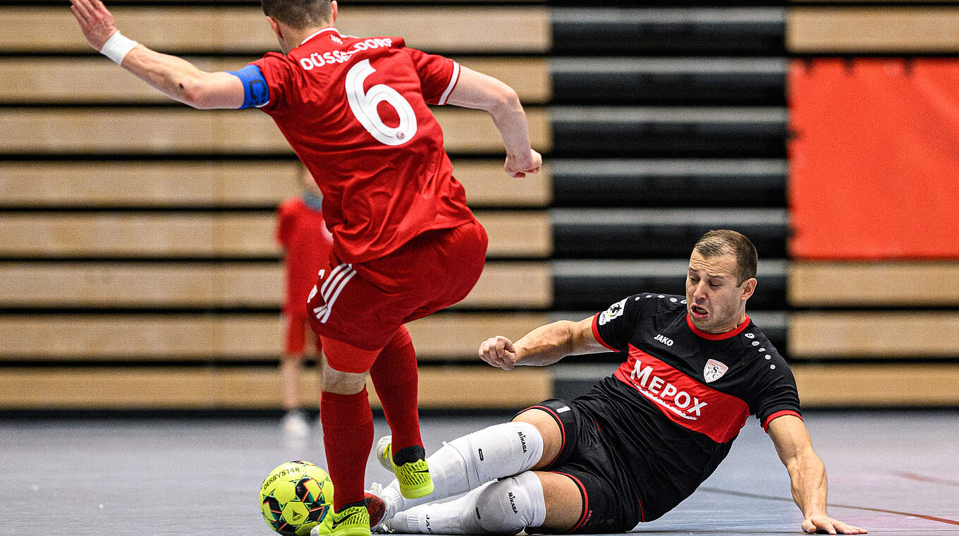 Für zwei Spiele gesperrt: Miodrag Aksentijevic vom Stuttgarter Futsal Club © 2021 Getty Images