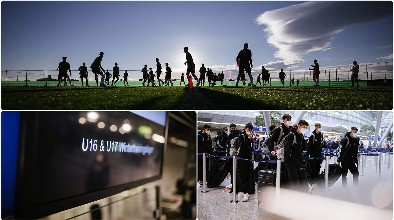 Trainingslager der U 17 und U 16: "Ressourcen nutzen, effektiv mit Spielern arbeiten" © Getty Images/Collage DFB