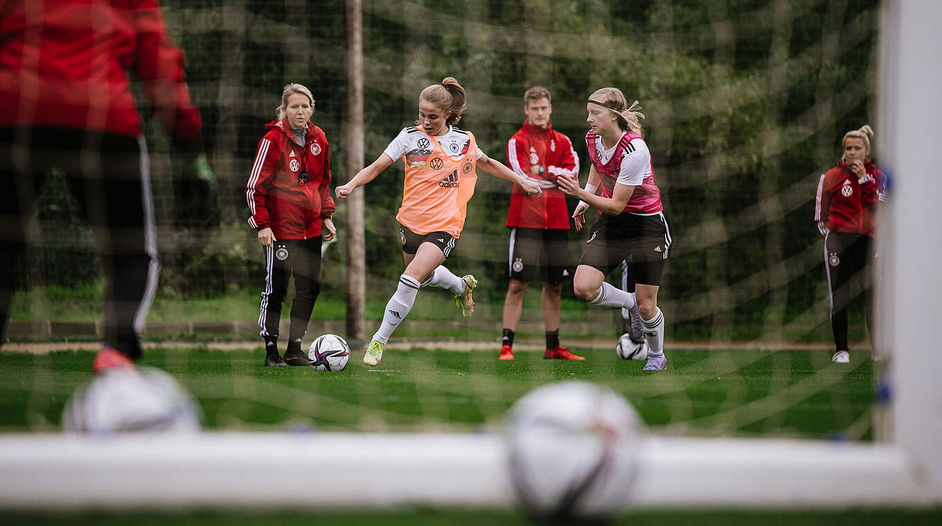 "Dieses Jahr haben wir sehr viel vor": DFB-Trainerin Friederike Kromp und die U 17 © Getty Images