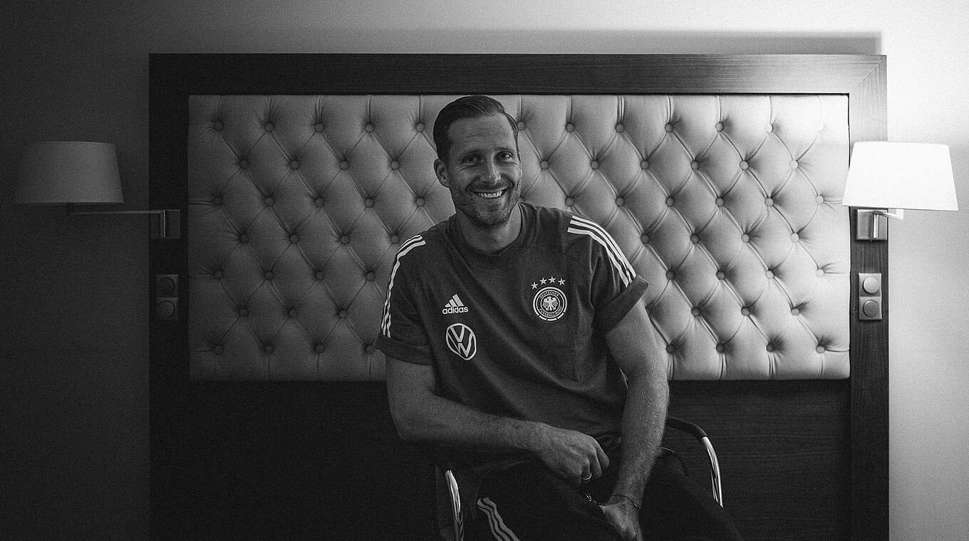 Baumann on his chances of a Germany cap: "Let’s just wait and see." © Philipp Reinhard