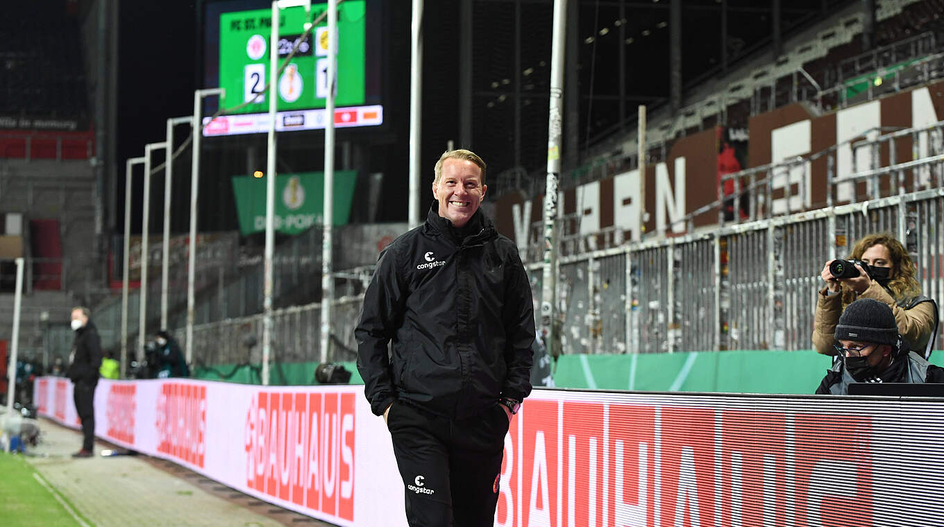 Timo Schultz: "So ein DFB-Pokalachtelfinale hätte eine andere Kulisse verdient gehabt" © imago