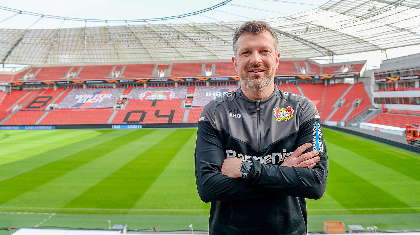 Sven Hübscher: "Auf Spannung und voll fokussiert" © Bayer 04 Leverkusen