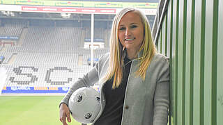 Ab der kommenden Saison für den SC Freiburg tätig: Trainerin Theresa Merk © SC Freiburg