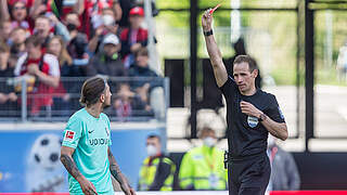 Drei Spiele Pause nach seiner Roten Karte: Bochums Konstantinos Stafylidis © IMAGO/Langer