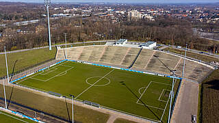 Finalstätte für die B-Junioren-Meisterschaft: das Parkstadion in Gelsenkirchen © Imago