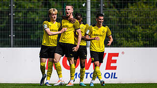 Erster Schritt getan: Borussia Dortmund gewinnt das Hinspiel gegen Schalke deutlich © Getty Images