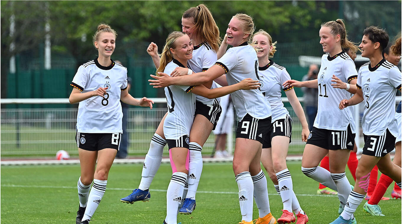 "Eine klasse Teamleistung": Die deutschen U 19-Frauen siegen in Frankreich deutlich © Aurelien Meunier/Getty Images