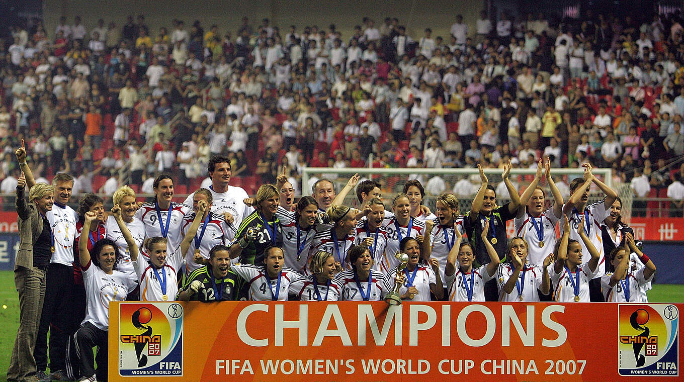 Die Weltmeisterinnen 2007 © Getty Images