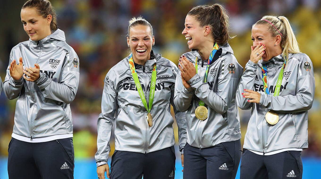 Die Olympiasiegerinnen 2016 © Getty Images