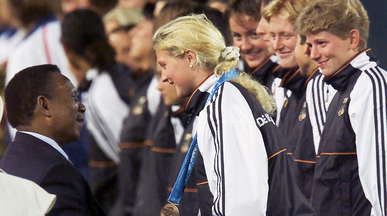 Bronzemedaille bei den Olypischen Spielen in Sydney 2000 © Getty Images