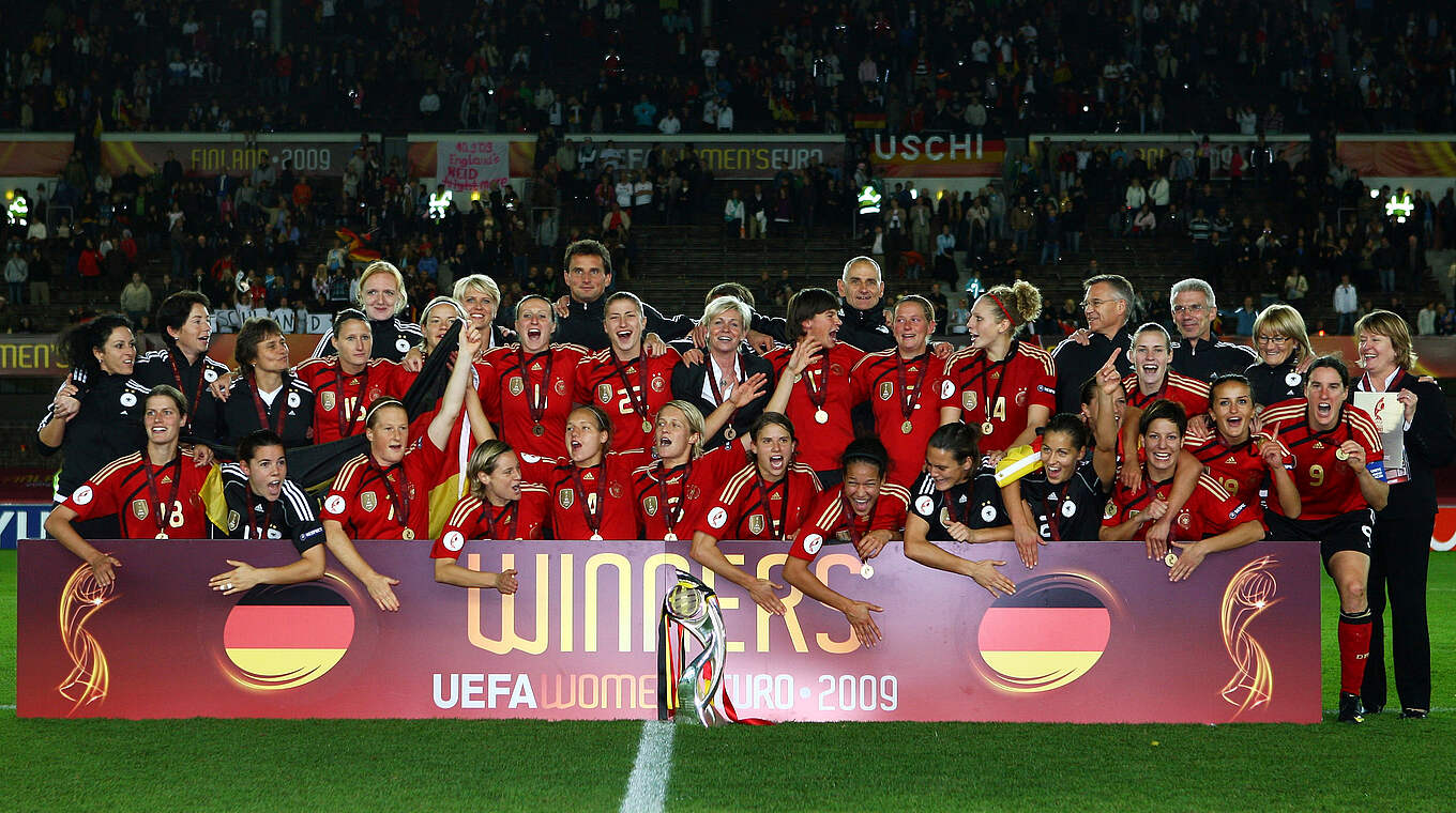 Die Europameisterinnen 2009 © Getty Images