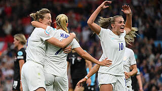Auftaktsieg für die Gastgeberinnen: England besiegt Österreich © Getty Images