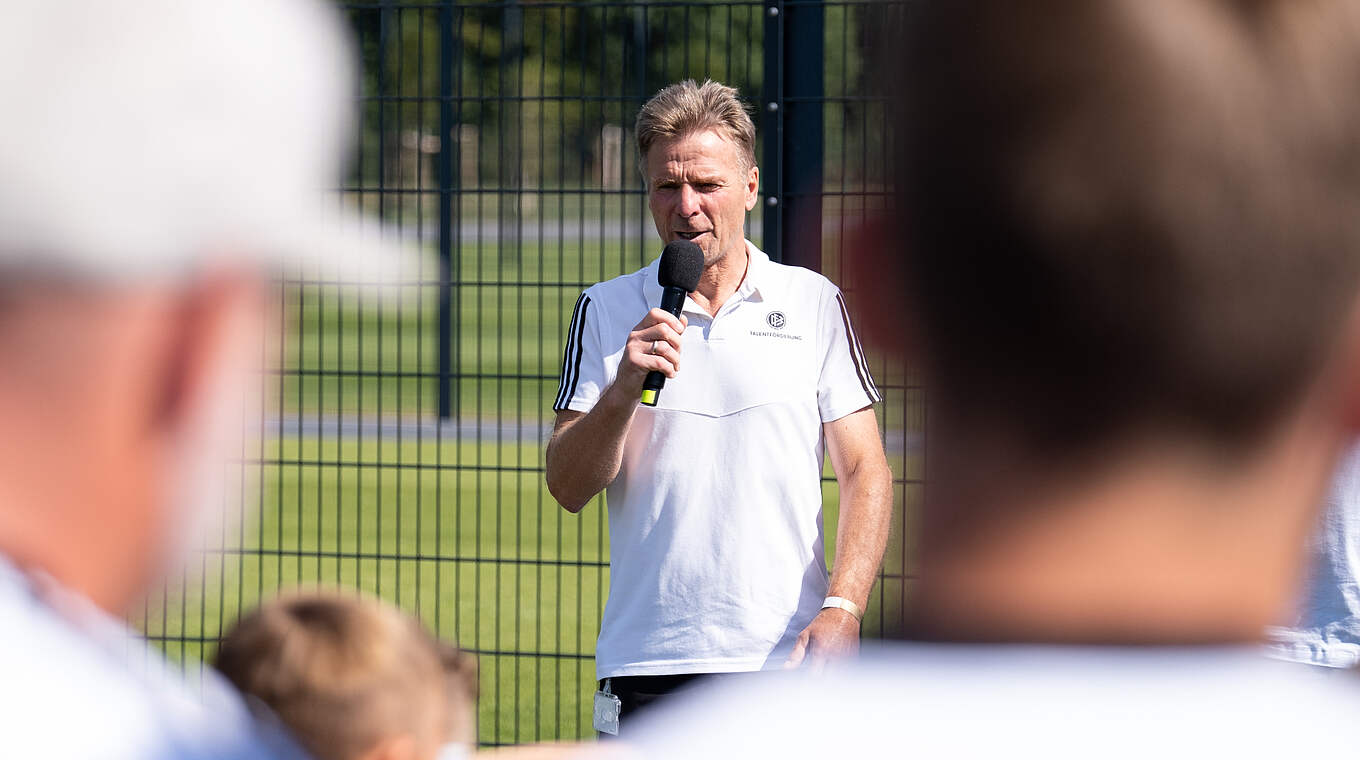 Markus Hirte: "Wer Spaß und Freude hat, wird dem Fußball lange erhalten bleiben" © Yuliia Perekopaiko/ DFB