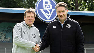 Neuer Trainer beim Bremer SV: Torsten Gütschow (l.) © Bremer SV/Sven Peter