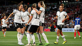 Neunter Finaleinzug: Die DFB-Frauen fahren nach Wembley © DFB/Maja Hitij/Getty Images