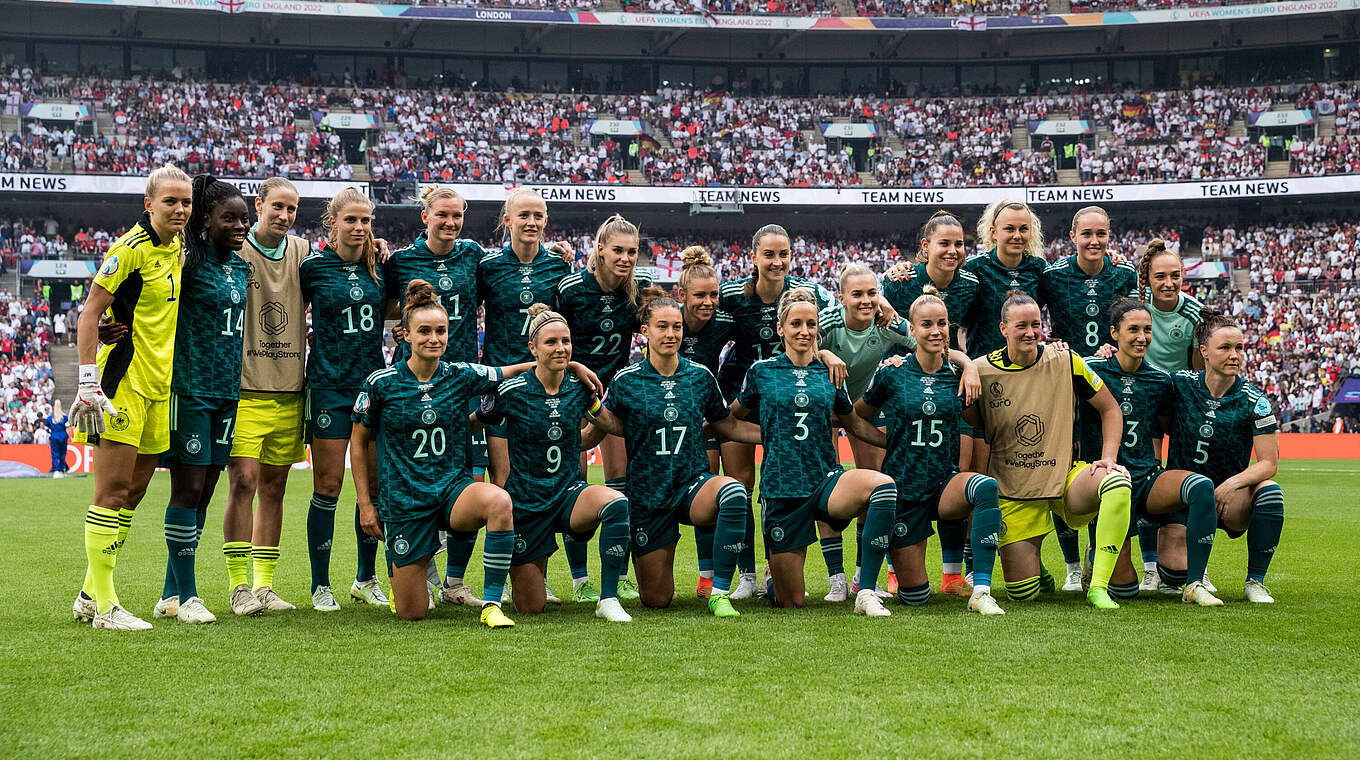 Fünf deutsche Spielerinnen schaffen es: die Elf des Turniers ist raus © DFB/Maja Hitij/Getty Images