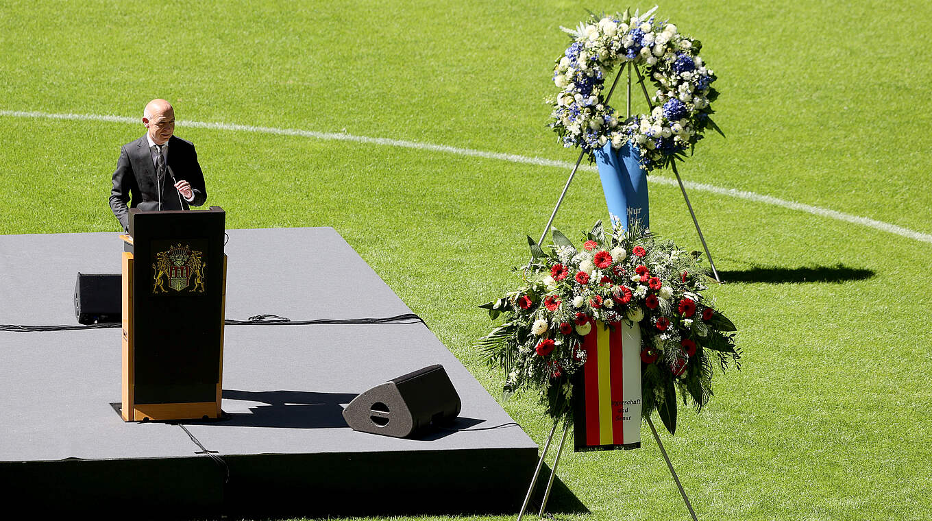 DFB-Präsident Neuendorf: "Der größte Titel wird einem von den Menschen verliehen" © Getty Images