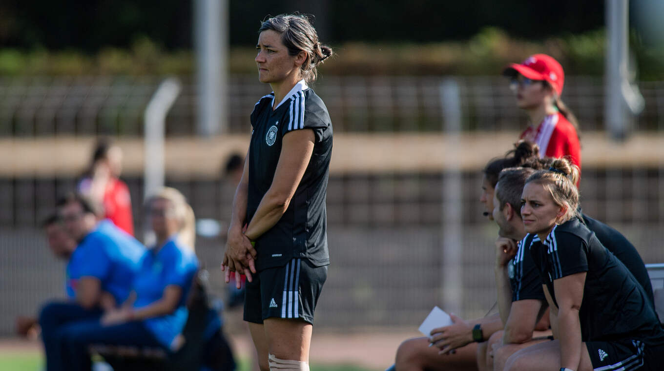 DFB-Coach Sabine Loderer: "Wir haben eine richtig gute Reaktion gezeigt" © GettyImages