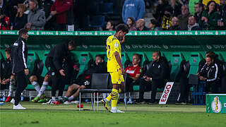 Muss zwei Pokalspiele aussetzen: Borussia Dortmunds Karim Adeyemi © imago