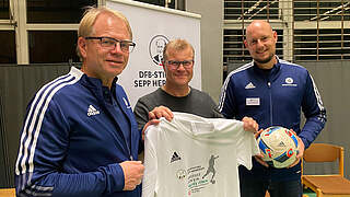 Bei der Fortbildung in Duisburg dabei: Wolfgang Möbius, Frank Schäfer und Alexander Schunke (v.l.) © Wolfram Kämpf