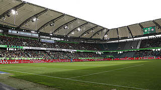 Rückkehr in die große Arena: Wolfsburg spielt gegen Frankfurt in der Volkswagen Arena © imago