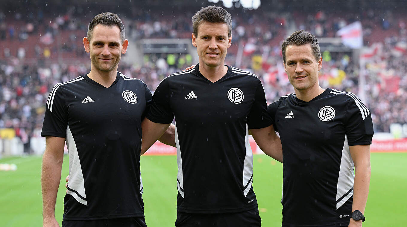 Auch in der Liga gemeinsam unterwegs: Rafael Foltyn, Daniel Siebert und Jan Seidel (v.l.) © Getty Images